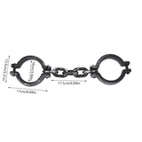 1Set Halloween Fake Chains Haunted House Horror Props Home Decoration Prisoner Costume Cosplay Accessories Plastic Link Chains