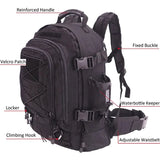 NNEOBA Tactical MOLLE Backpack Heavy-Duty Rucksack Black