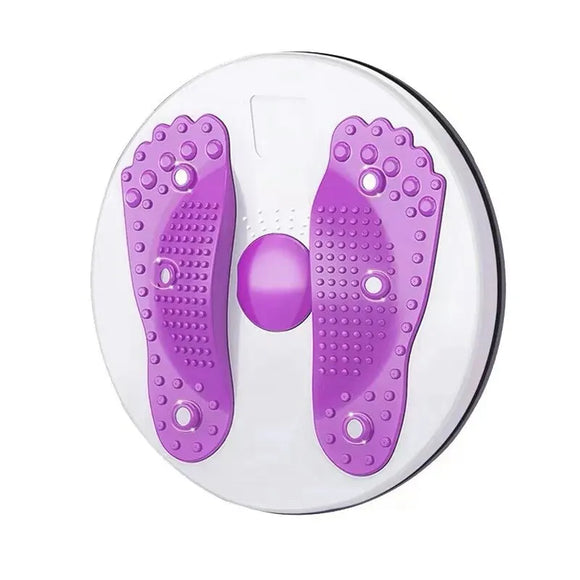 NNEOBA Waist Twisting Disc Abdominal Fitness Rotary Board Purple