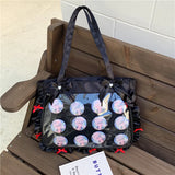 NNEOBA Cute Anime-Inspired Tote Crossbody Bag