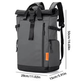 15.6-Inch Waterproof Laptop Travel Backpack for Business, School & Outdoor Use