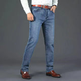 Men's Casual Straight Stretch Jeans