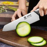 NNEOBA 3-Piece Professional Chef Knife Set Brown
