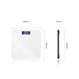 NNEOBA USB Charging Electronic Body Scale White