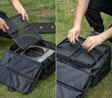 NNEOBA Storage Bag Tactical Camping Organization Black