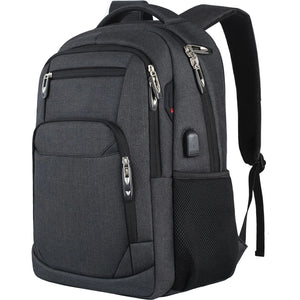 NNEOBA Waterproof Camera Laptop Backpack Black