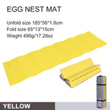 NNEOBA Waterproof Portable Camping Mat Foam Sleeping Pad Yellow