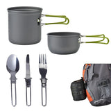 NNEOBA Portable Camping Cookware Set