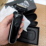 NNEOBA Mens Electric Shaver with 3 Floating Heads