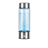 NNEOBA Portable Electric Hydrogen Water Bottle Silver