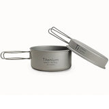 NNEOBA Titanium Pan Bowl Set 1000ml Grey