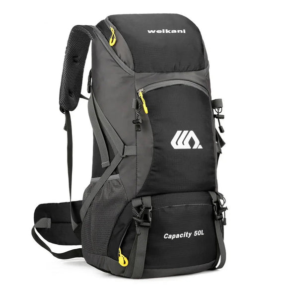 NNEOBA 50L Waterproof Travel Backpack Rucksack Black