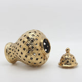 NNEOBA Elegant Handmade Ceramics Hollow Out Vase