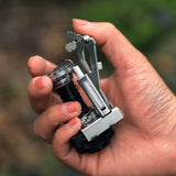 NNEOBA 2PCS Mini Camping Gas Stove Orange