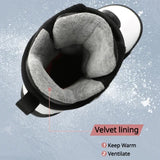 NNEOBA New Outdoor Ski Shoes Adult Winter Warm Ventilate Skiing Shoes