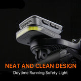 NNEOBA LED Bike Light Intelligent Sensing Bicycle Headlight Black