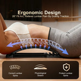 Lumbar Relief Device Multi-Functional Tool for Lower Back Exercises, Stretching Corrector, Neck Shoulder Support Back Stretcher