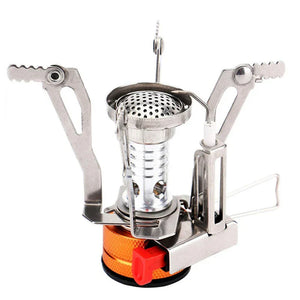 NNEOBA Portable Camping Accessories Gas Cooker