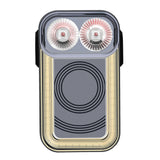 NNEOBA Radar Detection Bike Tail Light Vehicle Sensing Black