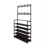 NNETM Free Standing Shoe And Hat Rack