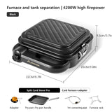 NNEOBA 4200W Camping Gas Stove Black