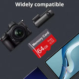 5-Pack 64MB MicroSD Memory Cards Compact Storage Cards