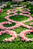 100Pcs Artificial Rose Pink Red Non-Woven Fabric Petals