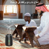 NNEOBA Portable Mini Incense Burner - Rechargeable USB Aroma Diffuser with Ceramic Chamber