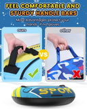 NNEOBA Inflatable Snow Sled Tubing with Handles