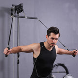 NNEOBA Tricep Rope Pulldown Attachment Black