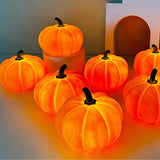 Halloween Pumpkin LED Night Light - Warm White