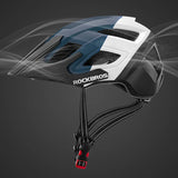 NNEOBA Breathable Shockproof Cycling Safety Helmet Blue White