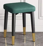 NNEOBA Green Stackable Light Luxury Square Stool