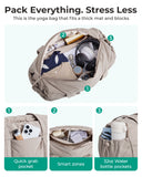 Women's Travel Gym Bag