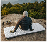 NNEOBA Inflatable Pad 6.5 R-Value Thermal Air Mattress White