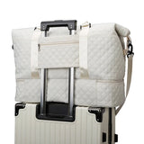 NNEOBA Travel Duffel Bag with Shoe Compartment