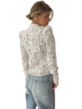 Women's Lace Shrug Blouse
