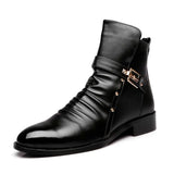 Men's Leather Chelsea Ankle Boots