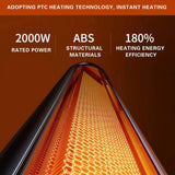 2000W Ceramic Space Heater with Digital Display