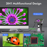 NNEOBA Digital Microscope for Soldering (1000X 1080P)