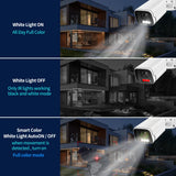 NNEOBA 4K 8MP POE Security Camera – Outdoor IP CCTV with Color Night Vision