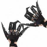 1-Pair Halloween Finger Claws Flexible Skeleton Hand Extensions
