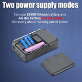 NNEOBA Full Band Portable Radio Receiver Black