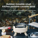 NNEOBA 12800W Infrared Camping Gas Stove White