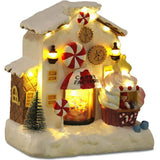 Animated Gingerbread House Decoration