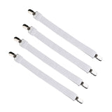 NNEOBA 4Pcs/Set Elastic Bed Sheet Grippers Belt