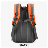 NNEOBA Waterproof Hiking Backpack Orange