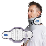 NNEOBA Inflatable Cervical Neck Brace Spine Traction Support White