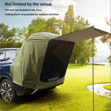 Outdoor Car Rear Tent with Canopy