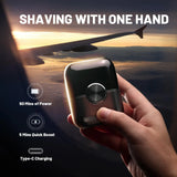 NNEOBA Portable 4-Blade Floating Head Electric Shaver